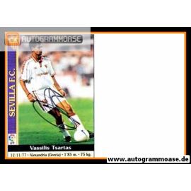 Autogramm Fussball | FC Sevilla | 1990er Foto | Vasilios TSIARTAS (Spielszene)