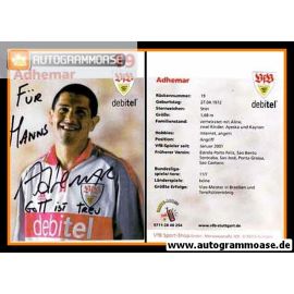 Autogramm Fussball | VfB Stuttgart | 2001 | ADHEMAR