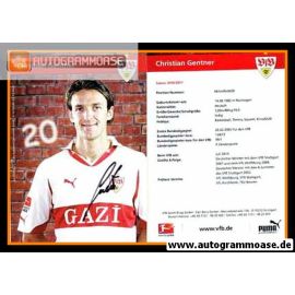 Autogramm Fussball | VfB Stuttgart | 2010 | Christian GENTNER