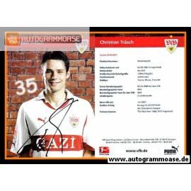 Autogramm Fussball | VfB Stuttgart | 2010 | Christian TRÄSCH
