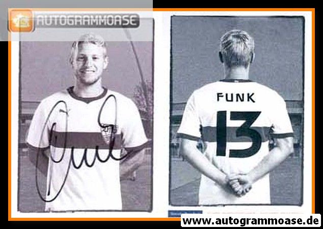 Autogramm Fussball | VfB Stuttgart | 2013 SW | Patrick FUNK