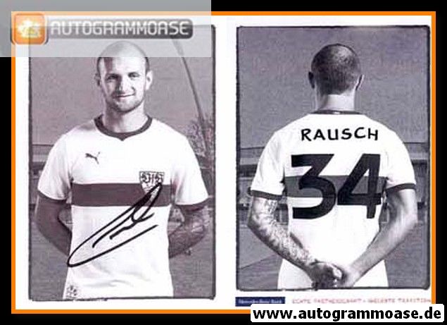 Autogramm Fussball | VfB Stuttgart | 2013 SW | Konstantin RAUSCH