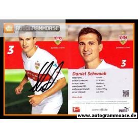 Autogramm Fussball | VfB Stuttgart | 2014 | Daniel SCHWAAB