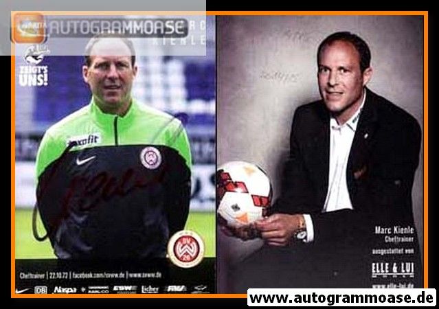 Autogramm Fussball | SV Wehen Wiesbaden | 2014 | Marc KIENLE