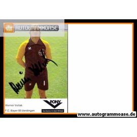 Autogramm Fussball | KFC Uerdingen 05 | 1980er | Werner VOLLACK (pony)