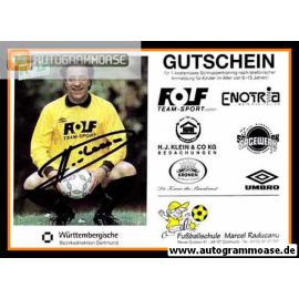 Autogramm Fussball | 1990er | Marcel RADUCANU (Portrait Color) Fussballschule BVB 2