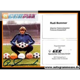 Autogramm Fussball | DFB | 1970er | Rudi BOMMER (Portrait Color) Gerpak