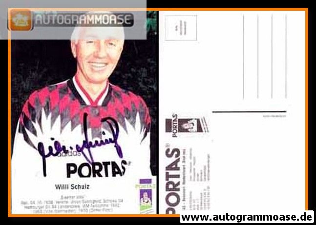 Autogramm Fussball | 1990er Portas | Willi SCHULZ 