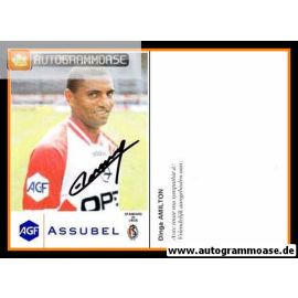 Autogramm Fussball | Standard Lüttich | 1990er AGF | Dinga AMILTON