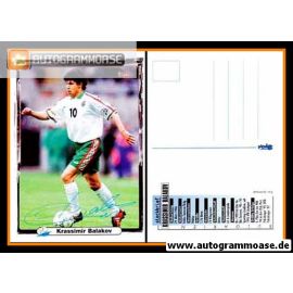 Autogramm Fussball | Bulgarien | 1990er Druck | Krassimir BALAKOV (Bravo)