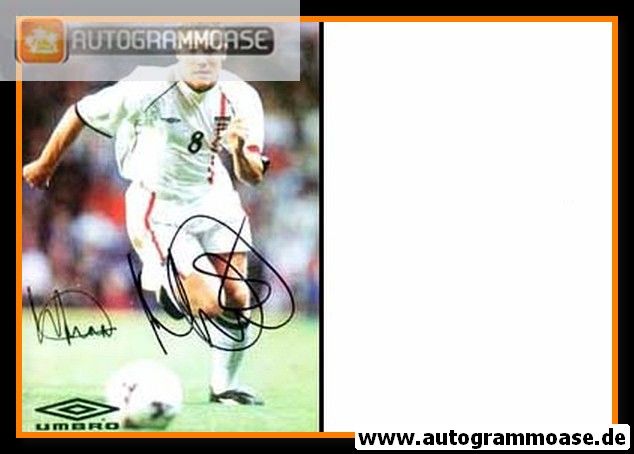 Autogramm Fussball | England | 2000er Foto | David DUNN (Spielszene Color)
