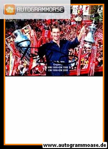 Autogramm Fussball | Arsenal London | 2000er Foto | Tony ADAMS (Pokale)