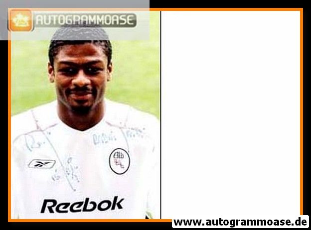 Autogramm Fussball | Bolton Wanderers | 2000er Foto | Radhi JAIDI (Portrait Color)