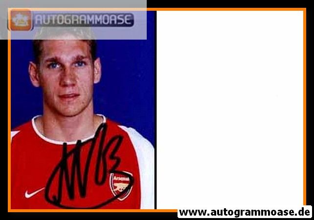 Autogramm Fussball | Arsenal London | 2000er Foto | UNBEKANNT (Portrait Color)