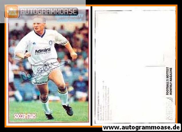 Autogramm Fussball | Leeds United | 1992 | Davis BATTY (Spielszene Color)