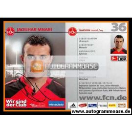 Autogramm Fussball | 1. FC Nürnberg | 2006 | Jaouhar MNARI