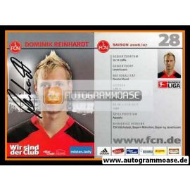 Autogramm Fussball | 1. FC Nürnberg | 2006 | Dominik REINHARDT