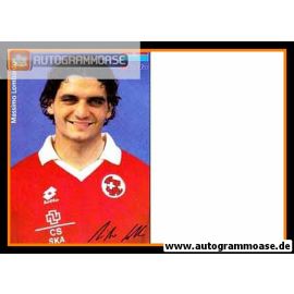Autogramm Fussball | Schweiz | 1996 Lotto Druck | Massimo LOMBARDO (Portrait)