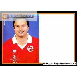 Autogramm Fussball | Schweiz | 1996 Lotto Druck | David SESA (Portrait)