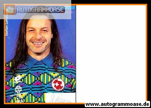 Autogramm Fussball | Schweiz | 1996 Lotto Druck | Stefan LEHMANN (Portrait)