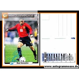 Autogramm Fussball | Spanien | 1990er Druck | Raul GONZALEZ (Bravo)
