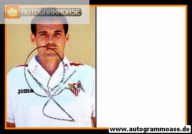 Autogramm Fussball | FC Sevilla | 2009 Foto | Fernando NAVARRO (Portrait Color)