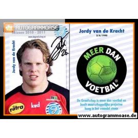 Autogramm Fussball | BV De Graafschap | 2010 | Jordy VAN DE KRACHT