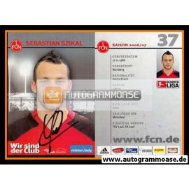 Autogramm Fussball | 1. FC Nürnberg | 2006 | Sebastian SZIKAL