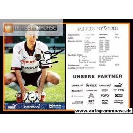 Autogramm Fussball | Österreich | 1990er Neff | Peter STÖGER