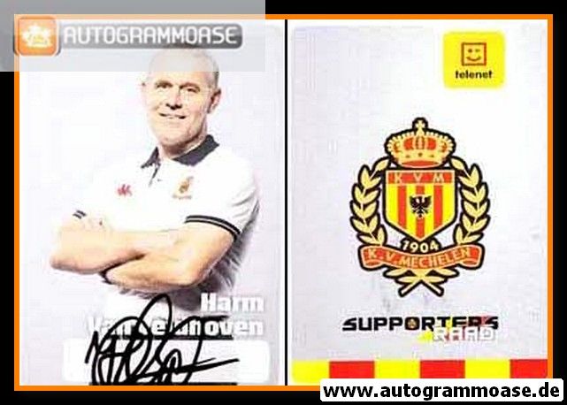Autogramm Fussball | KV Mechelen | 2012 | Harm VAN VELDHOVEN