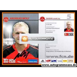 Autogramm Fussball | 1. FC Nürnberg | 2006 | Andreas WOLF