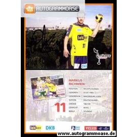 Autogramm Handball | Füchse Berlin | 2012 | Markus RICHWIEN