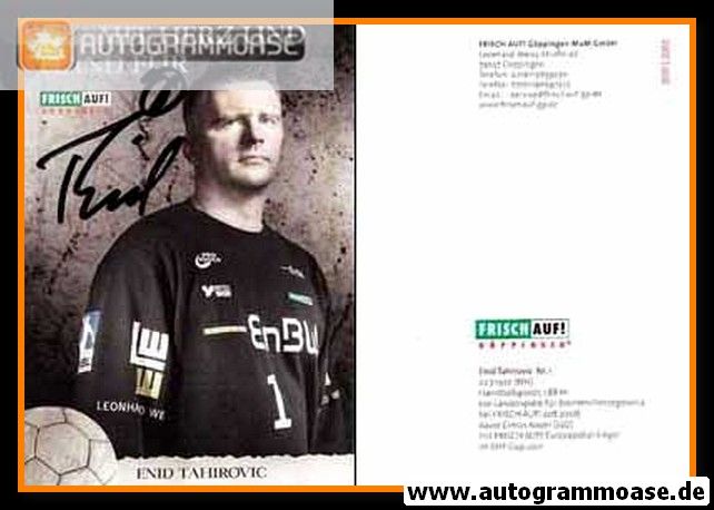Autogramm Handball | Frisch Auf! Göppingen | 2011 | Enid TAHIROVIC