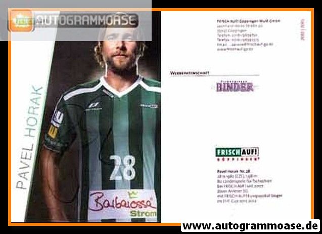 Autogramm Handball | Frisch Auf! Göppingen | 2012 | Pavel KORAK