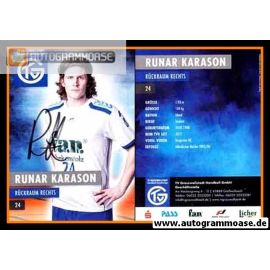 Autogramm Handball | TV Grosswallstadt | 2012 | Runar KARASON