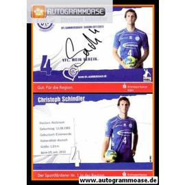 Autogramm Handball | VfL Gummersbach | 2011 | Christoph SCHINDLER