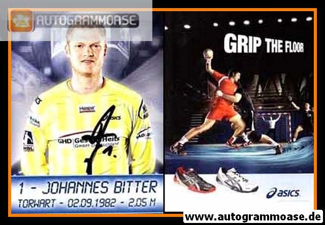 Autogramm Handball | HSV Hamburg | 2010 | Johannes BITTER