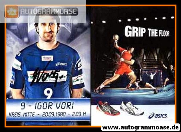 Autogramm Handball | HSV Hamburg | 2010 | Igor VORI