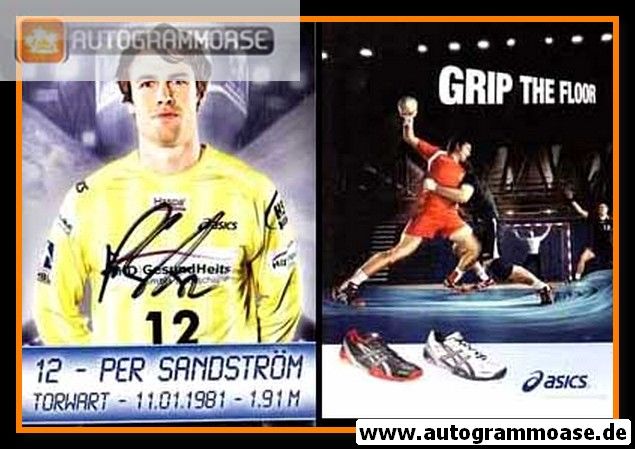 Autogramm Handball | HSV Hamburg | 2010 | Per SANDSTRÖM