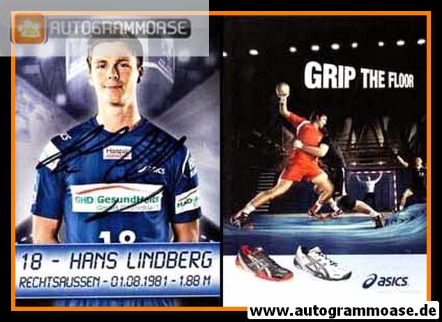 Autogramm Handball | HSV Hamburg | 2010 | Hans LINDBERG