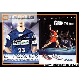 Autogramm Handball | HSV Hamburg | 2010 | Pascal HENS