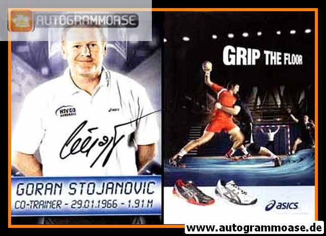 Autogramm Handball | HSV Hamburg | 2010 | Goran STOJANOVIC