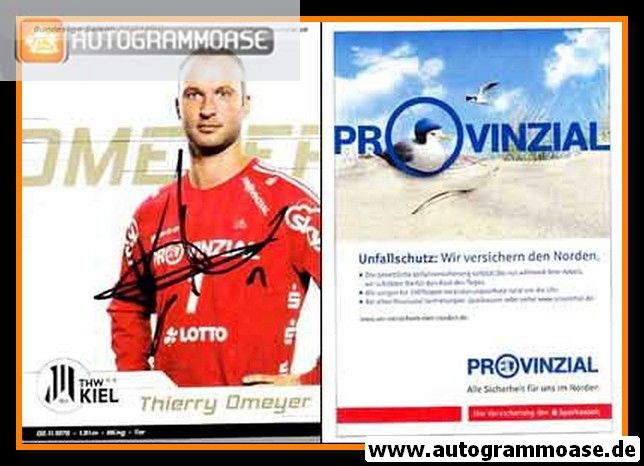 Autogramm Handball | THW Kiel | 2010 | Thierry OMEYER