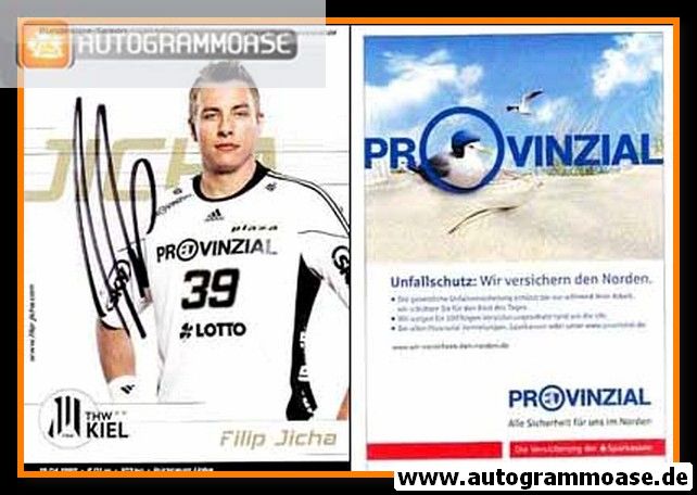 Autogramm Handball | THW Kiel | 2010 | Filip JICHA