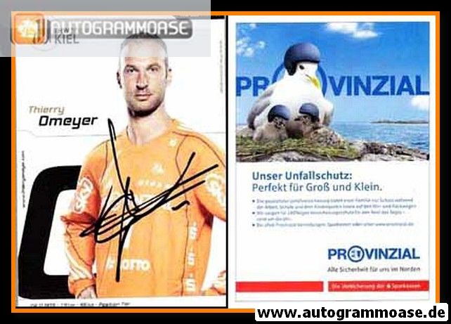 Autogramm Handball | THW Kiel | 2011 | Thierry OMEYER