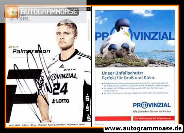 Autogramm Handball | THW Kiel | 2011 | Aron PALMERSSON