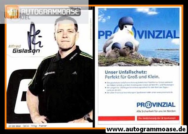 Autogramm Handball | THW Kiel | 2011 | Alfred GISLASON