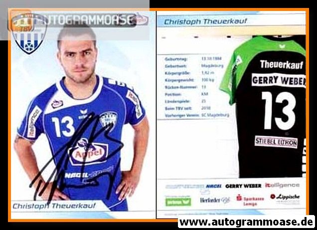 Autogramm Handball | TBV Lemgo | 2010 | Christoph THEUERKAUF