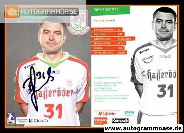 Autogramm Handball | SC Magdeburg | 2010 | Bartosz JURECKI