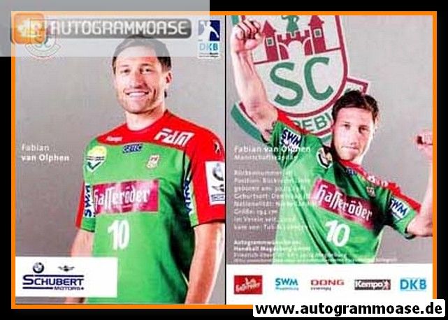 AK Handball | SC Magdeburg | 2012 | Fabian VAN OLPHEN